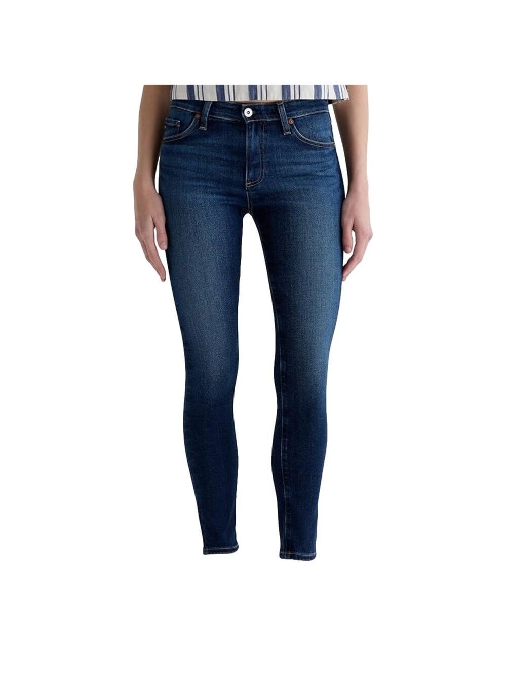 Ag Adriano Goldschmied Farrah high-rise skinny ankle 27 Slim Jeans Premium Denim